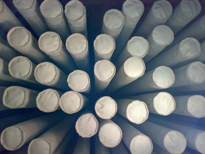 Industrial process equipment and filter media used in a regulated production environment